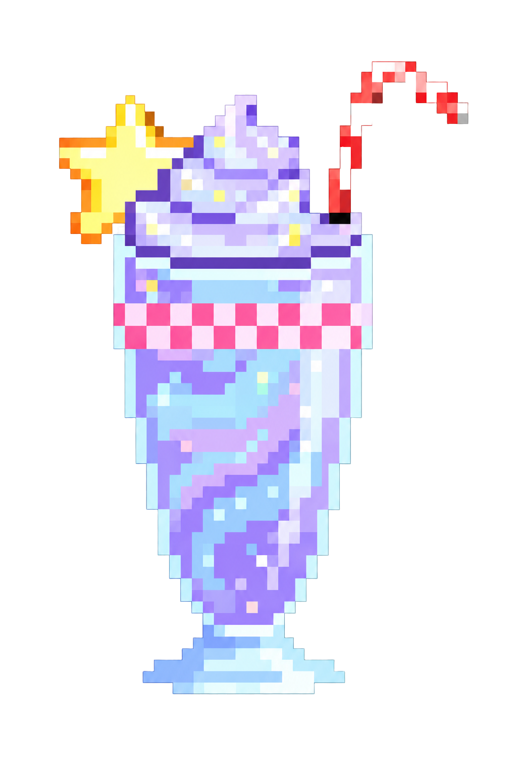 miscellanea you would find in a "☕ Cozy Space Diner" sprite pack