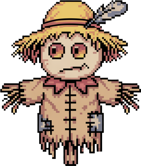 items you would find in a "๐ป Sunset Prairie Spirits: Golden grasses, wind chimes, scarecrows that move, half-seen ghost animals, gentle dusk lighting. Melancholy and beautiful." Sprite pack