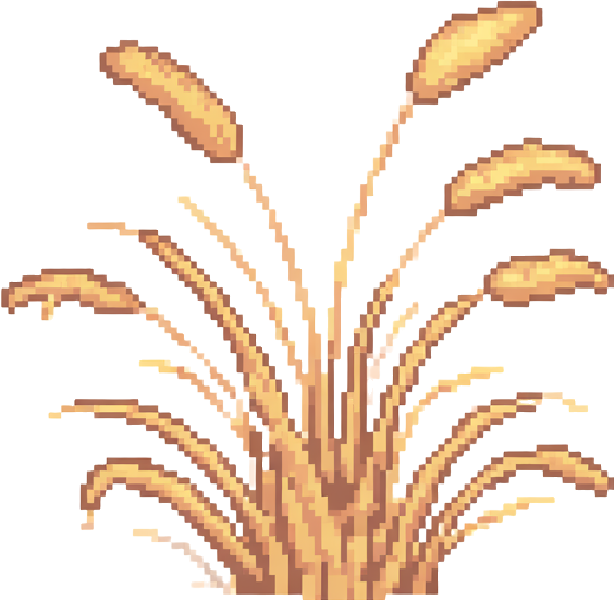 items you would find in a "๐ป Sunset Prairie Spirits: Golden grasses, wind chimes, scarecrows that move, half-seen ghost animals, gentle dusk lighting. Melancholy and beautiful." Sprite pack