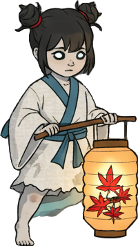 lantern-carrying ghost child